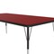Correll Rectangle Adjustable Height Activity Kids School Table, High Pressure Laminate, Red A3672-REC-35 - alternate 8